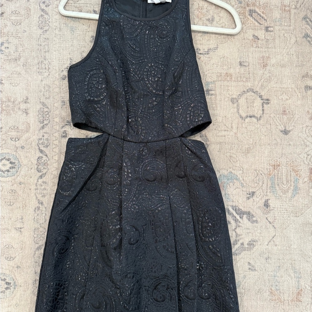 BCBGeneration Black Backless Dress